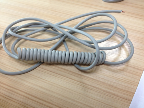 灰白PVC弹弓线
