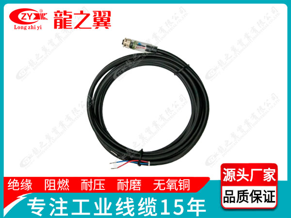 M8航空直插头连接线