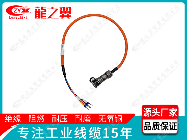 伺服电机安全锁引出线