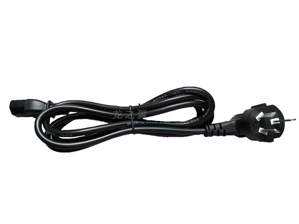 国标三插电源线