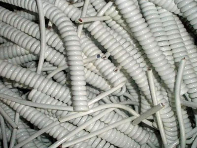 白色PU亮面弹弓线